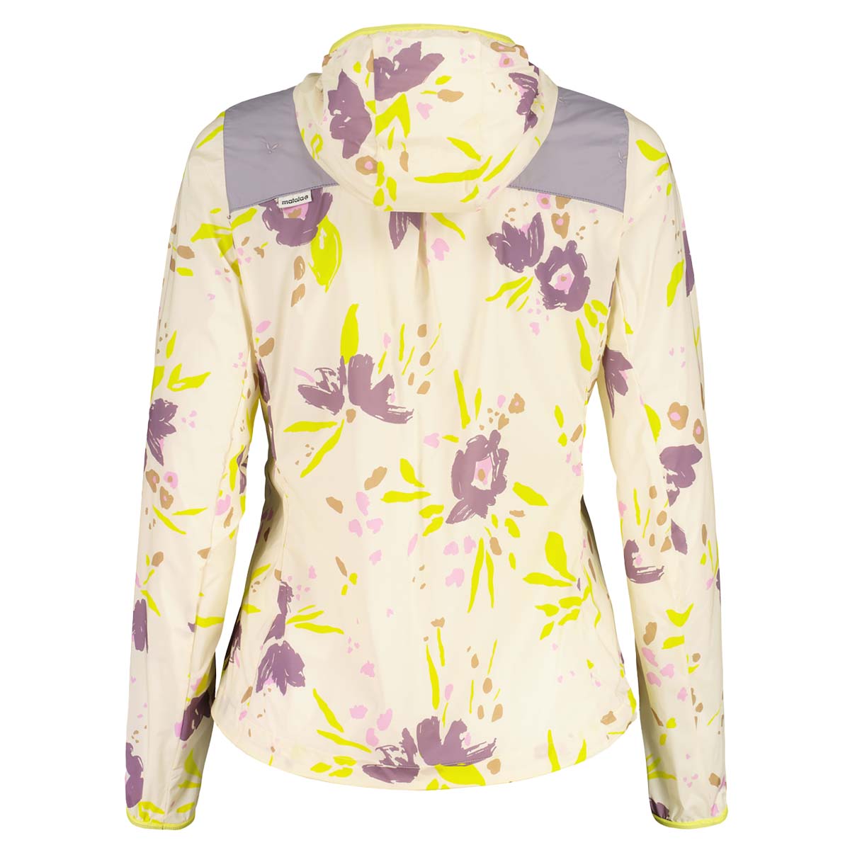Maloja TamaraM. Printed Jacket Women's in Shaded White Brushflower